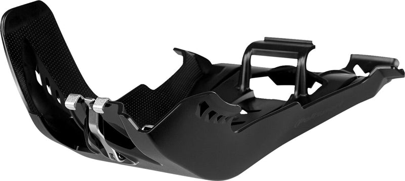 Fortress Skid Plate With Linkage Protection Black For Beta RR 250 2020-2022