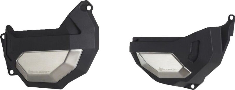 Clutch / Alternator Cover Kit Black For Honda CRF 1100 L ABS 2021