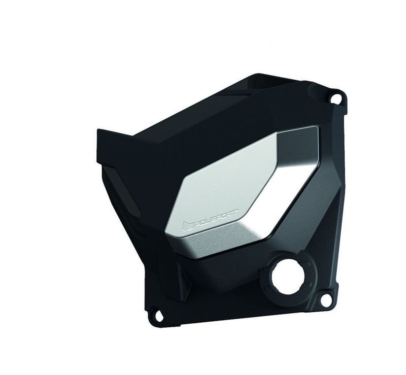 Clutch Cover Street Black / Silver For Kawasaki Z 900 2018-2019
