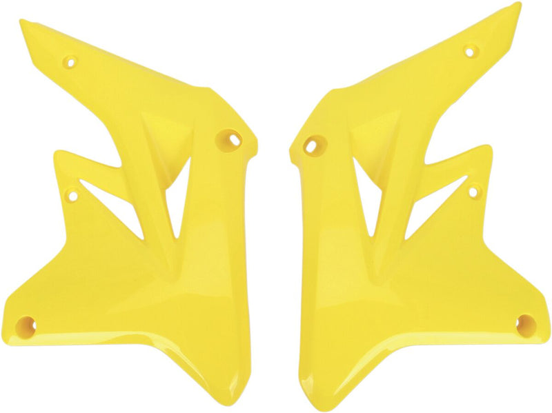 Replacement Radiator Covers RM Yellow For Suzuki RM-Z 250 2008-2009