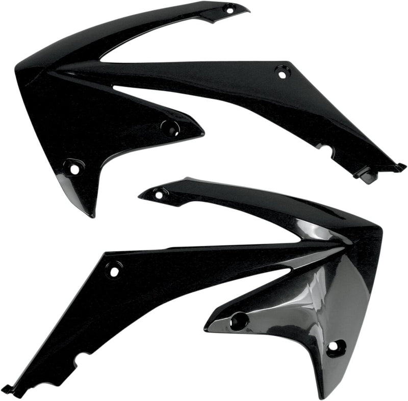 Replacement Radiator Covers Black For Honda CRF 250 R 2011-2013