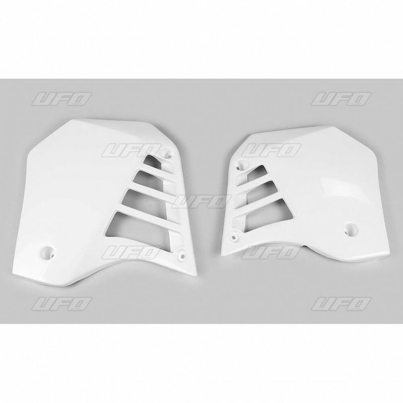 Radiator Covers White For Yamaha YZ 125 1987