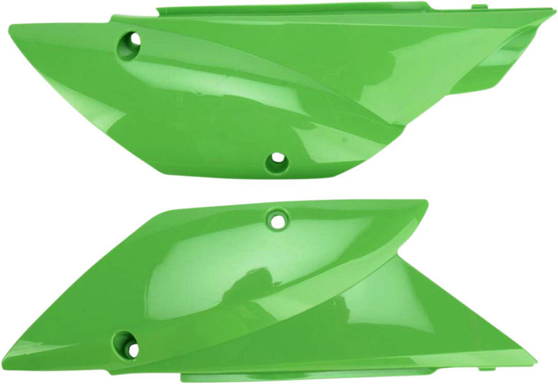 Replacement Side Panels KX Green For Kawasaki KLX 110 2010-2020