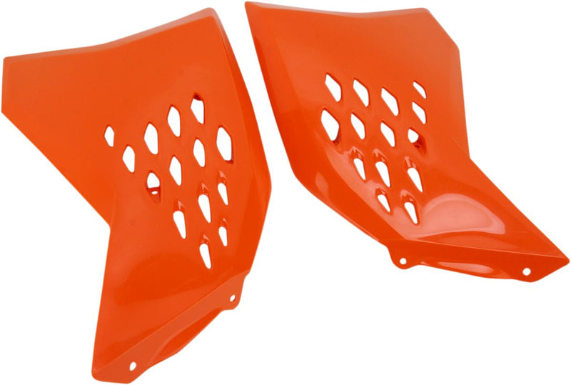 Replacement Radiator Covers KTM Orange For KTM EXC 125 2009-2010