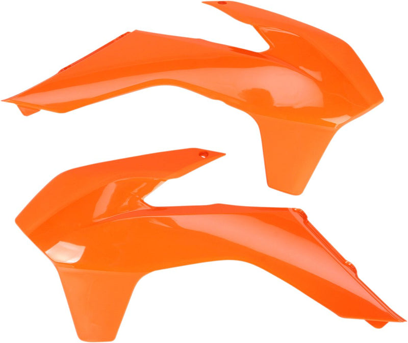 Replacement Radiator Covers KTM Orange For KTM EXC 125 2014-2016