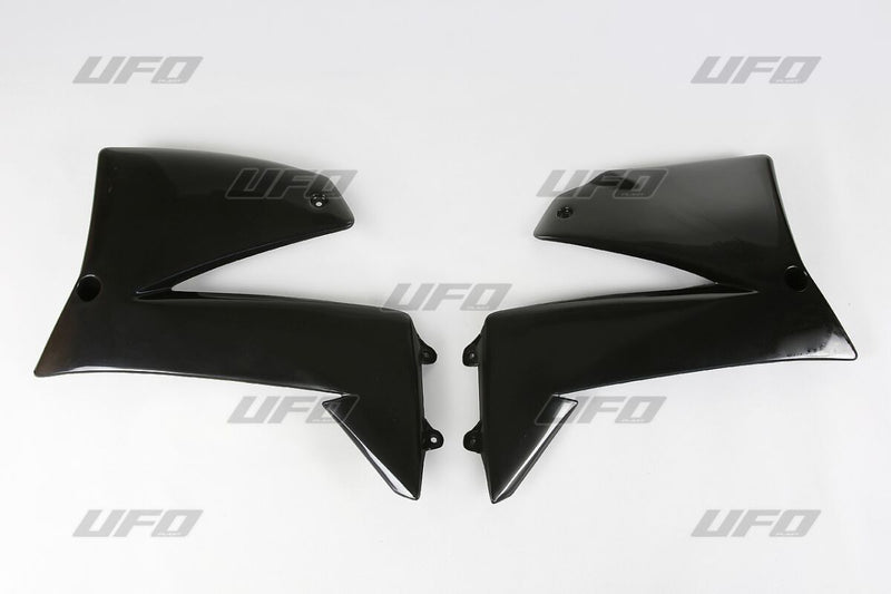 Radiator Covers Black For KTM LC4 640 E 2002