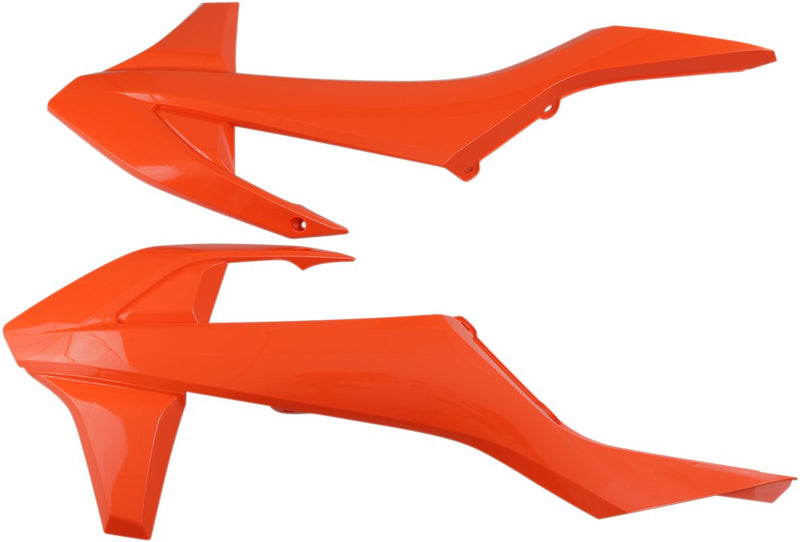 Replacement Radiator Covers KTM Orange For KTM EXC 250 2017