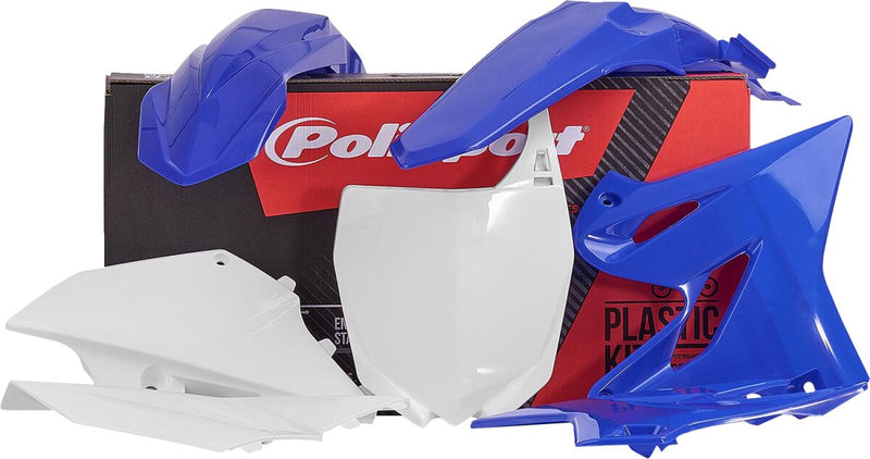 Complete MX Body Kit Blue / White For Kawasaki KLR 650 ABS 2021