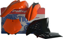 Complete MX Body Kit Black / Orange For KTM SX 125 2007-2010