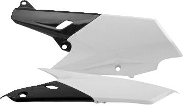 Side Panels Black / White For Yamaha WR 250 F 2018