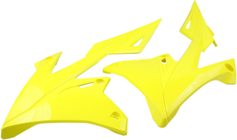 Replacement Radiator Covers RM Yellow For Suzuki RM-Z 250 2019