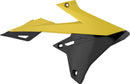 Radiator Covers Black / Yellow For Suzuki RM-Z 250 2019