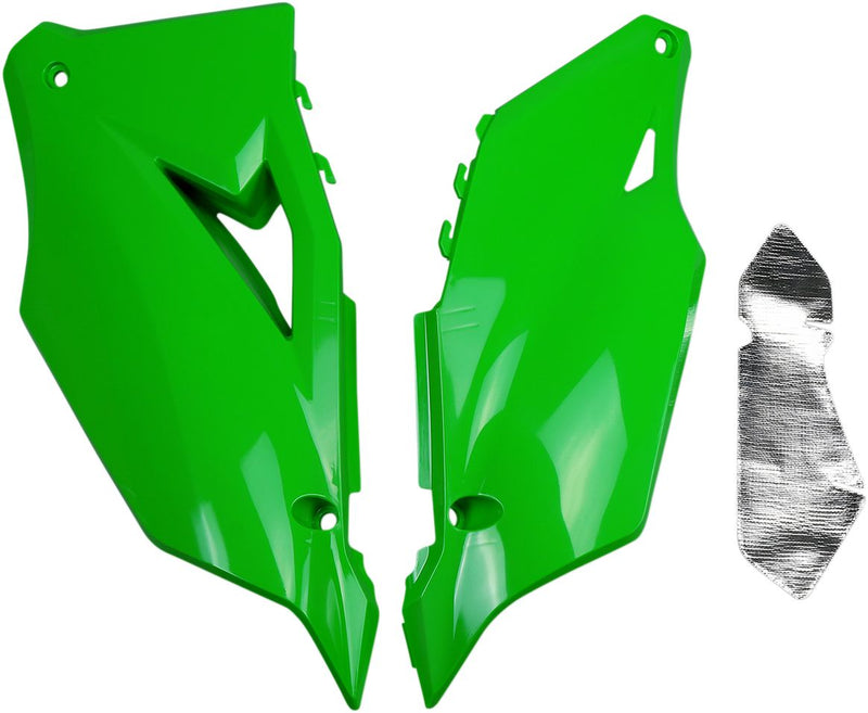 Replacement Side Panels KX Green For Kawasaki KX 250 2021-2022