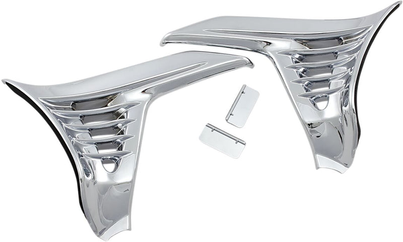 Louvered Chrome Battery Box Covers Chrome