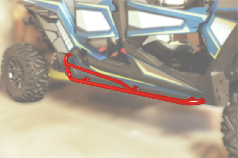 RZR Nerf Bars Red