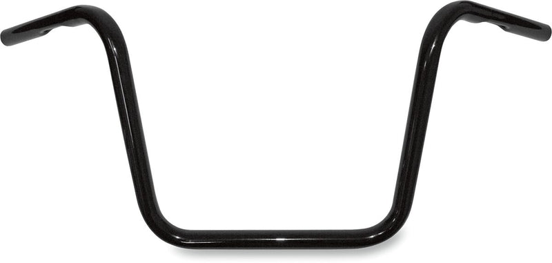 Touring Handlebar Gloss Black - 1x12 Inch For Harley Davidson FLHR 1584 2008