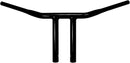 Buffalo T-Bar Handlebar Gloss Black - 1-1/4 Inch For Harley Davidson FLS 1690 2012