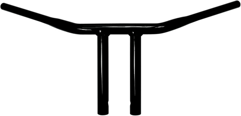 Buffalo T-Bar Handlebar Gloss Black - 1-1/4 Inch For Harley Davidson FLS 1690 2012