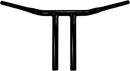 Buffalo T-Bar Handlebar Gloss Black - 1-1/4 Inch For Harley Davidson FLD 1690 ABS 2012-2014
