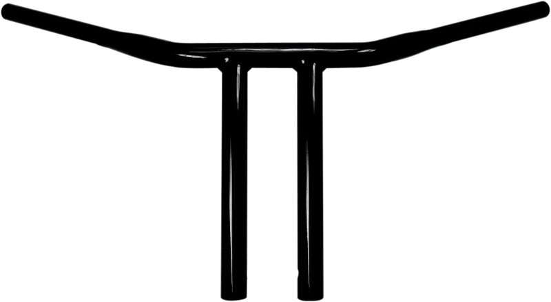 Buffalo T-Bar Handlebar Gloss Black - 1-1/4 Inch For Harley Davidson FLD 1690 ABS 2012-2014