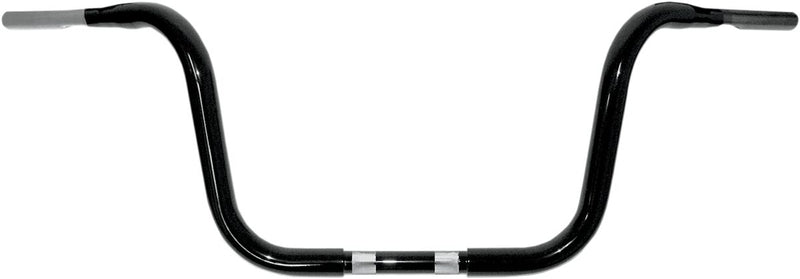 Buffalo Touring Handlebar Gloss Black - 1-1/4 Inch For Harley Davidson FLHR 1584 2008