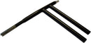 Buffalo T-Bar Handlebar Flat Black - 1-1/4 x 14 Inch