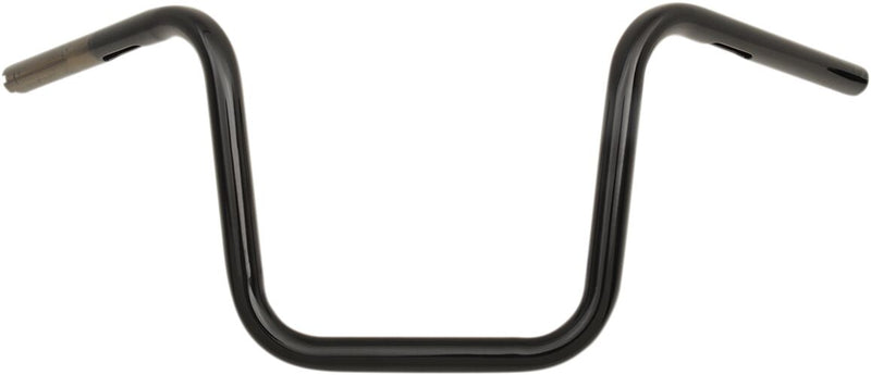 Ape Hanger Narrow Handlebar Gloss Black - 10 x 1 Inch