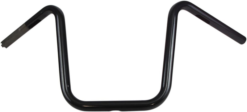 Ape Hanger Narrow Handlebar Gloss Black - 12 x 1 Inch