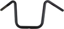 Ape Hanger Narrow Handlebar Flat Black - 12 x 1 Inch