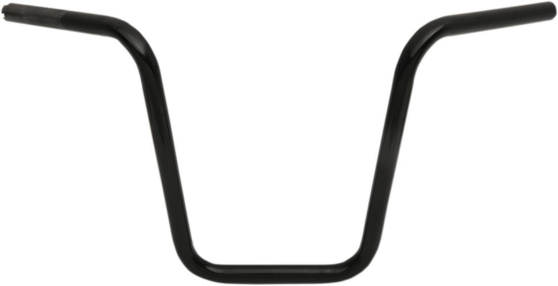 Ape Hanger Narrow Handlebar Gloss Black - 14 x 1 Inch