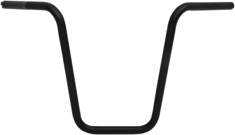 Ape Hanger Narrow Handlebar Flat Black - 16 x 1 Inch