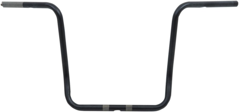 Handlebar 1" Drilled 17" Ape Hanger Flat Black TBW