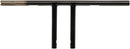 T-Bar Handlebar Gloss Black - 8 x 1 Inch