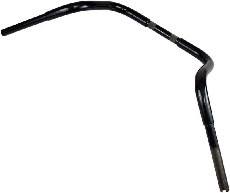Bagger, Buffalo, Ape Hanger Bar Handlebar Gloss Black - 1-1/4 Inch