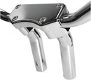Handlebar Riser & Top Clamp Kit Chrome - 5-1/2 Inch