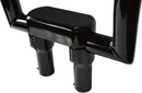 Handlebar Riser & Top Clamp Kit Gloss Black - 4 Inch x 38mm