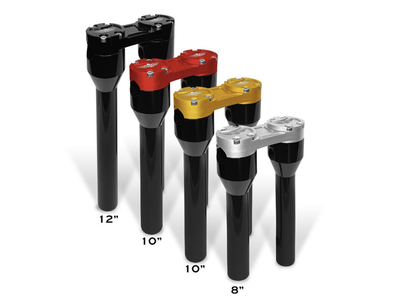 Clubstyle Straight Riser Black / Red - 10 x 1 Inch