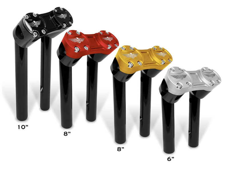 Clubstyle Pullback Riser Black - 8 x 1 Inch