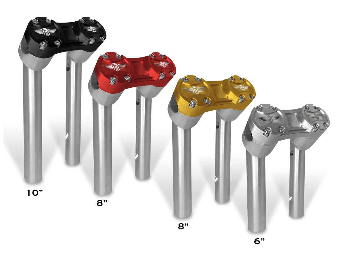 Backpack Risers Clubstyle Pullback Riser Black / Silver - 6 Inch x 1-1/4 Inch