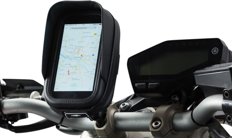 Universal Handlebar GPS Mount Kit Black | Vendor No GPS.00.308.30401/B