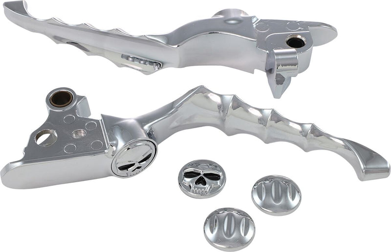 Zombie Levers Chrome For Harley Davidson FLHR 1584 2008