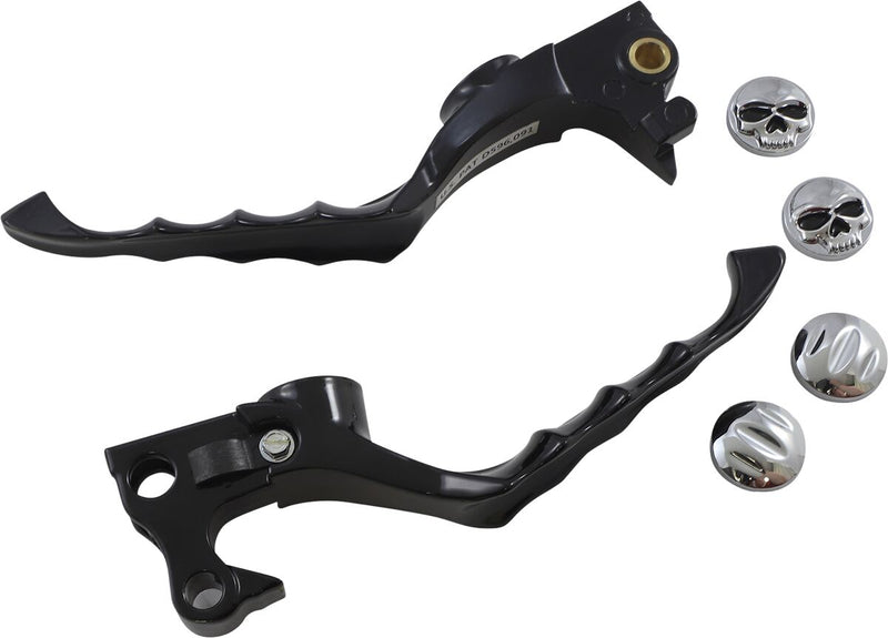 Zombie Levers Black For Harley Davidson XL 1200 C 2004-2013