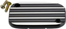 Hydraulic Clutch Master Cylinder Cover Finned Black
