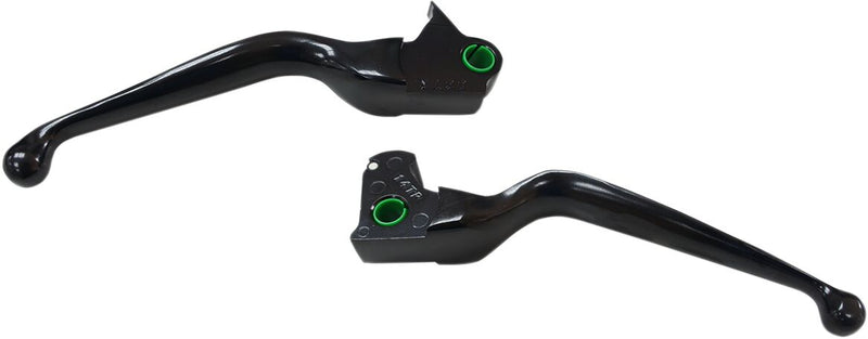 Wide Blade Lever Sets Matte Black