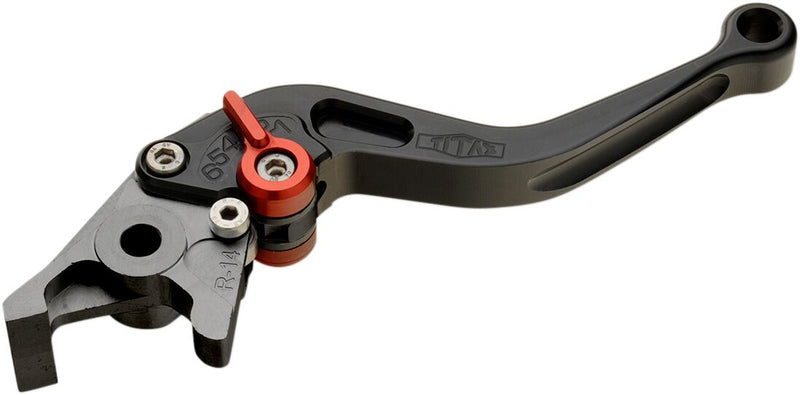 Racing Short Brake Lever Black / Red | 06141432