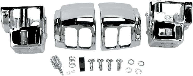 Switch Housing Kit With Radio / Cruise Chrome For Harley Davidson FLHX 1584 2008