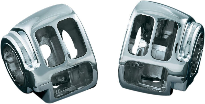 Switch Housings Chrome For Harley Davidson FLD 1690 2012-2013