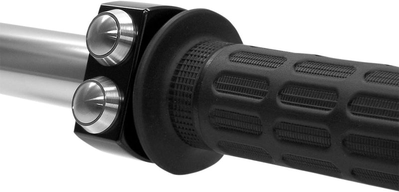 Mo-Switch 2 Push-Button 25.4 MM Black Housing / Stainless Steel Buttons