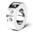 Mo Switch Mini 3 Push-Button Black Housing / Stainless Steel Buttons - 22 MM