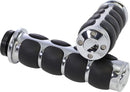 ISO-Grips Black / Chrome For Kawasaki VN 1500 1996-1997